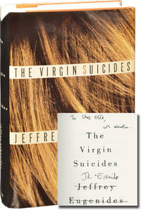 The Virgin Suicides (First Edition, inscribed to author Chris Offutt) by Jeffrey Eugenides - 1993