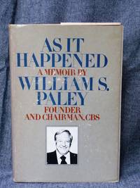 As It Happened by William S Paley - Hardcover - Book Club (BCE/BOMC) - from Fully Booked (SKU: 003799)