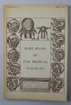 Rare Books in the Medical Sciences
