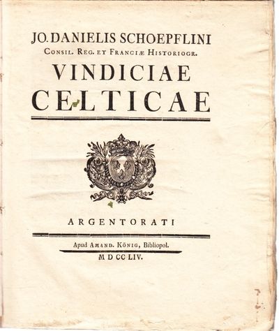 Vindiciae Celticae.
