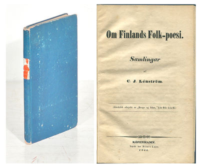 Om Finlands folk-poesi. Samlingar. (Särskildt…