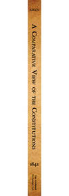 View Image 2 of 4 for A Comparative View of the Constitutions of Great Britain and the.. Inventory #54084