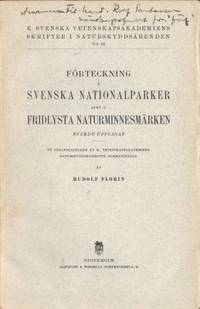 Förteckning å svenska nationalparker samt å…