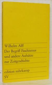 Der Begriff Faschismus und andere Aufsätze zur…