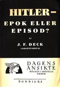 Hitler. Epok eller episod?