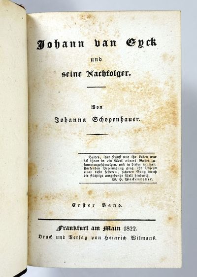 Johann van Eyck und seine Nachfolger.