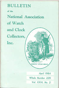 cover of Bulletin for the National Association of Watch and Clock Collectors April 1984