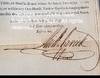 New York Innkeeper’s License 1796 Signed by New York City Mayor Richard Varick.
