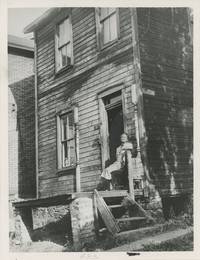 Press Photo of Olive Moorefield’s Mother on the Porch of Moorefield’s Childhood Home, 1952