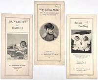 New Motherhood in the Early 1930s: Three (3) Government-Issued Pamphlets on Breast Feeding, Nutrition, and the Importance of Sunlight for Infants