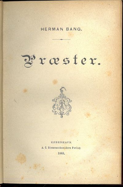 Præster.