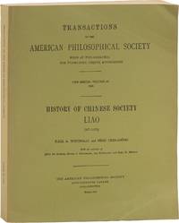 Transactions of the American Philosophical Society held at Philadelphia for Promoting Useful Knowledge, New Series - Volume 36 1946: History of the Chinese Society Liao (907-1125)