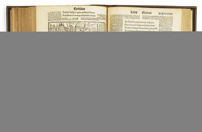 Opera cum quinque vulgatis commentariis expolitissimisque figuris atque imaginibus nuper per Sebastianum Brant superadditis exactissimeque reuisis atque elimatis. - [THE FIRST ILLUSTRATED EDITION OF VERGIL] (photo 6)