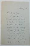 Autograph Letter, Signed