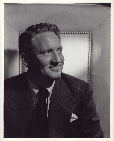SPENCER TRACY [ca. 1941] Portrait by Clarence Bull