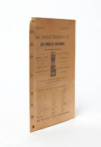 Los Angeles Exchange. JNO Lawrence, Superintendent