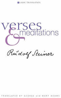 image of Verses and Meditations
