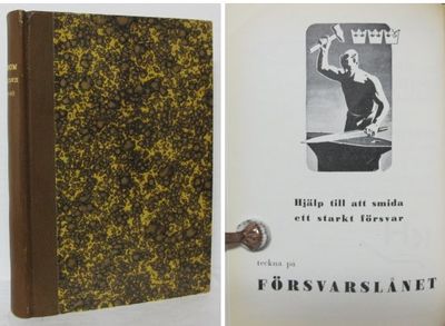 [Ryggtitel:] Konsum Hallstavik 1936-1946.