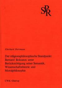 Der religionsphilosophische Standpunkt Bernard…