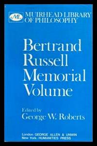 cover of BERTRAND RUSSELL MEMORIAL VOLUME