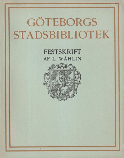 Göteborgs stadsbibliotek. Festskrift med…