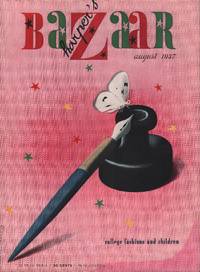 image of Harper's Bazar (Harper's Bazaar) - August, 1937 - Cover Only