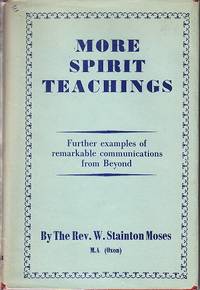 image of More Spirit Teachings Through the Mediumship of William Stainton Moses