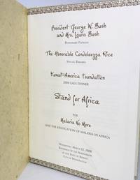 [PROGRAM-MENU] Kuwait-America Foundation 2008 GALA DINNER