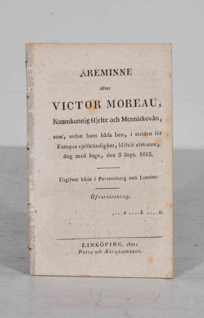 Äreminne öfver Victor Moreau, namnkunnig hjelte…