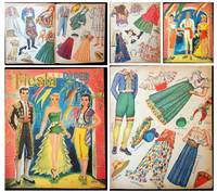 Fiesta Paper Dolls