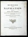 Memoire Sur La Navigation Dans la Mer Du Nord depuis le 63 degre de latitude vers le Pole, & depuis kle 10 au 100 degre Longitud