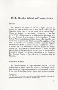 R.E.A.A (Rite écossais ancien et accepté) nums. 28-29-30 + Daniel Béresniak: Du Temple de...