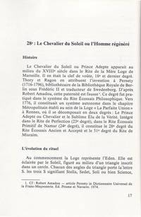 R.E.A.A (Rite écossais ancien et accepté) nums. 28-29-30 + Daniel Béresniak: Du Temple de Salomon à l'Échelle Mystique  28: Le chevalier du Soleil ou l'Homme régénéré. 29: Grand Écossais de Saint André d'Écosse. Grand Élu Chevalier Kadosch 30 degré du R.E.A.A. Copy.