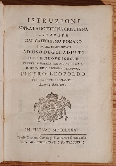 Istruzioni sopra la dottrina cristiana ricavate…