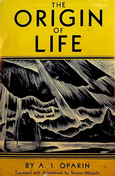 RARE IN JACKET. The Origin of Life