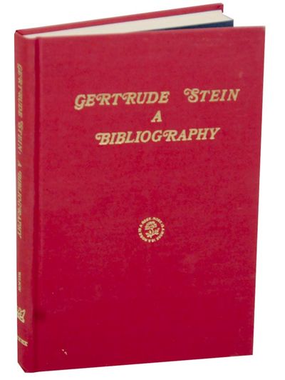 Gertrude Stein: A Bibliography