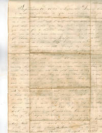 1855 and 1856 ALS from California to his brother in Naperville, Illinois