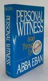Personal Witness; Israel Through My Eyes