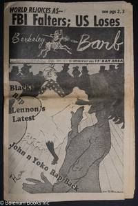 Berkeley Barb: vol. 14, #18 (#351) May 5-11, 1972; World Rejoices as -- FBI Falters; US Loses; Blacks Rap Lennon's Latest; John n Yoko Rap Back