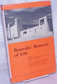image of Benavides' Memorial of 1630; Translated by Peter P. Forrestal, C.S.C. With an historical introduction and notes by Cyprian J. Lynch, O.F.M.