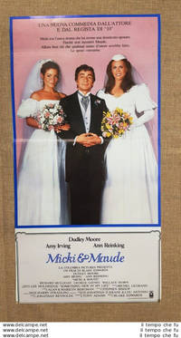 Locandina cinema originale del 1984 Film Micki & Maude Regia Blake Edwards