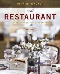 The Restaurant : From Concept to Operation