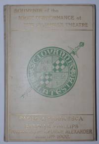 Souvenir of the 100th Performance at the St. James's Theatre. Paolo & Francesca by Stephen Phillips. Presented by Mr. George Alexander, June 5th, 1902