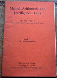 Mental Arithmetic And Intelligence Tests by Henry Smith - 0