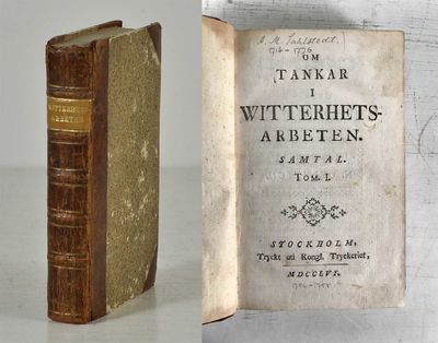 Om tankar i witterhetsarbeten. Samtal. I-III.