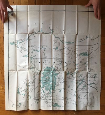 Map of Part of Northern Ontario Showing the Northern Part of the District of Nipissing, Algoma and Thunder Bay [caption title]