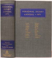 cover of Personal Injury Annual - 1971