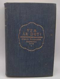 image of Vem Ar Det? Svensk Biografisk Handbok 1935