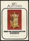 [Auction catalogue]: Uhren Und Wissenschaftliche Instrumente / Clocks, Watches and Scientific Instruments