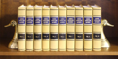 Hawaii Appellate Reports. Vols. 1-10 (1980-1994)